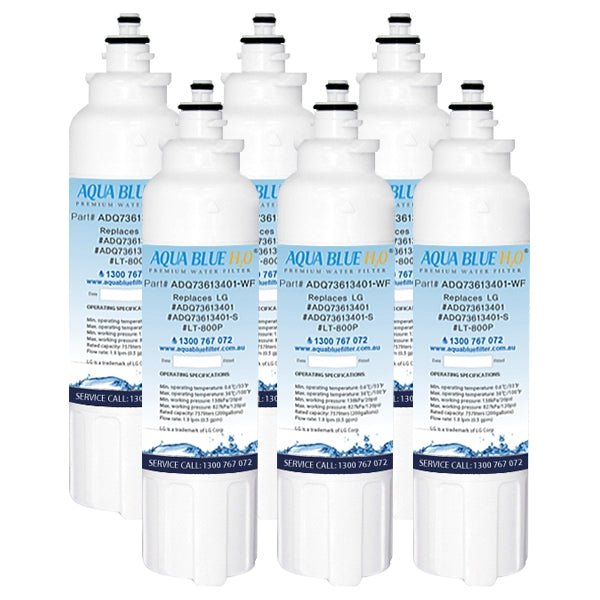 LG Replacement ADQ73613401, LT800P Fridge Filter by Aqua Blue H2O - WATER FILTER DISTRIBUTORS