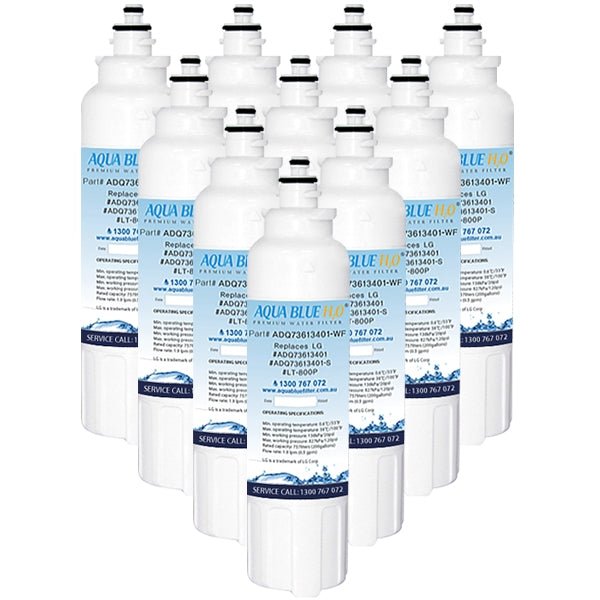 LG Replacement ADQ73613401, LT800P Fridge Filter by Aqua Blue H2O - WATER FILTER DISTRIBUTORS