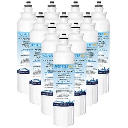 LG Replacement ADQ73613401, LT800P Fridge Filter by Aqua Blue H2O - WATER FILTER DISTRIBUTORS