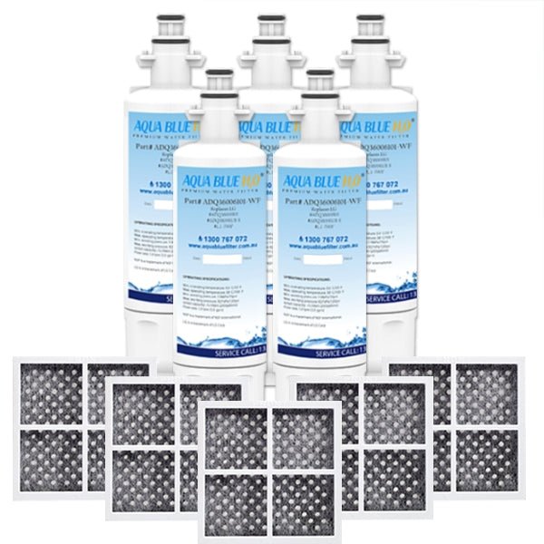 LG Replacement Water Filter LT700P + Generic Air Filter LT120F - WATER FILTER DISTRIBUTORS