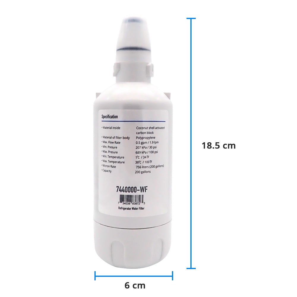 Liebherr 7440000 - 7440002 Compatible Fridge Filter YL7440000 - WATER FILTER DISTRIBUTORS