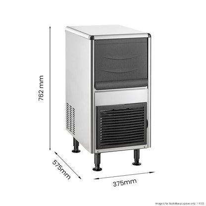 LPA CS5 15, 5mic carbon block with scale inhibitor+Blizzard Icemakers SN - 25C Underbench Bullet Ice Maker 25Kg - WATER FILTER DISTRIBUTORS