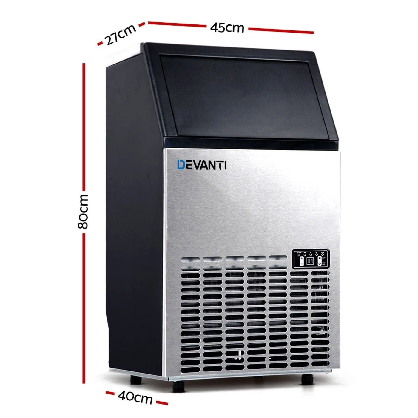 LPA CS5 15, 5mic carbon block with scale inhibitor+Devanti 45kg - 60kg Ice Maker - WATER FILTER DISTRIBUTORS