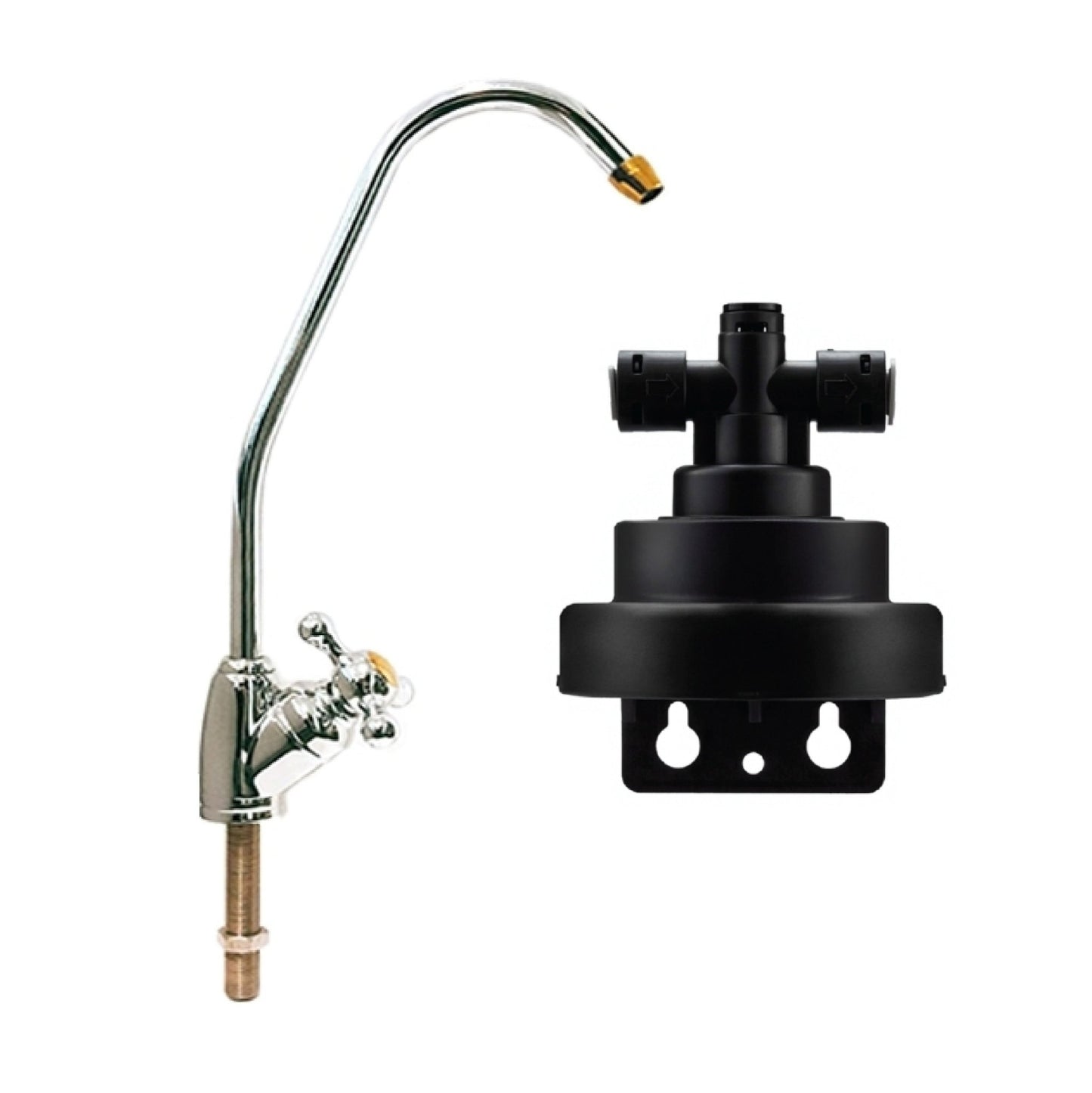 LPA138QC+ Kit Options: With Faucet or High - Flow Add - ons - WATER FILTER DISTRIBUTORS