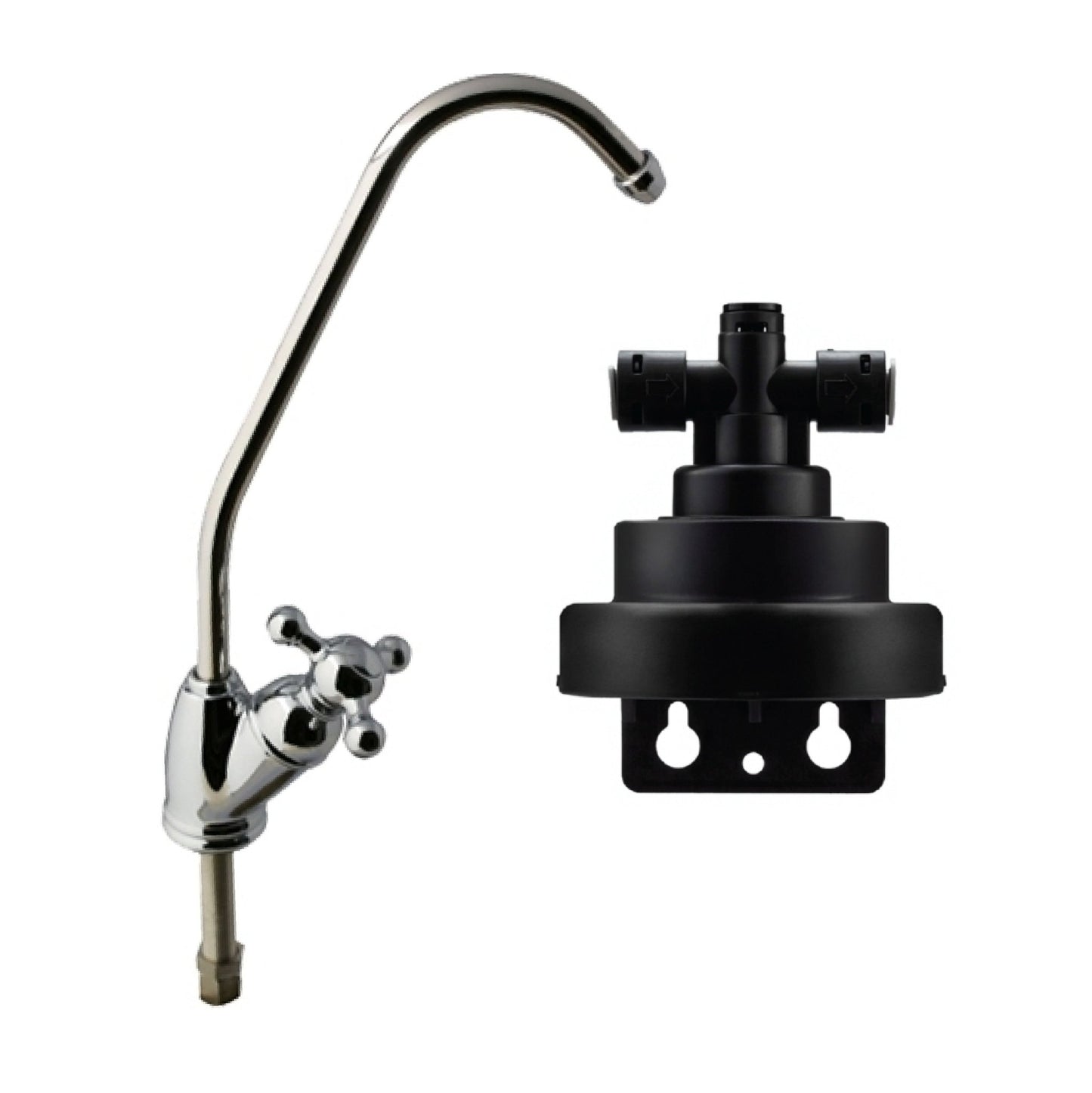 LPA138QC+ Kit Options: With Faucet or High - Flow Add - ons - WATER FILTER DISTRIBUTORS