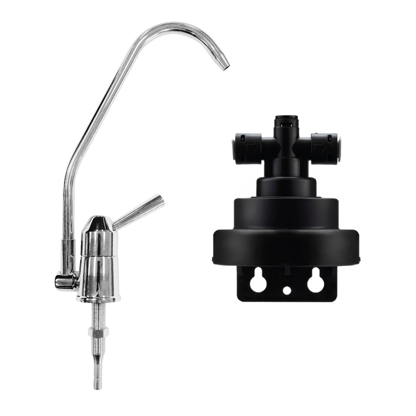 LPA138QC+ Kit Options: With Faucet or High - Flow Add - ons - WATER FILTER DISTRIBUTORS
