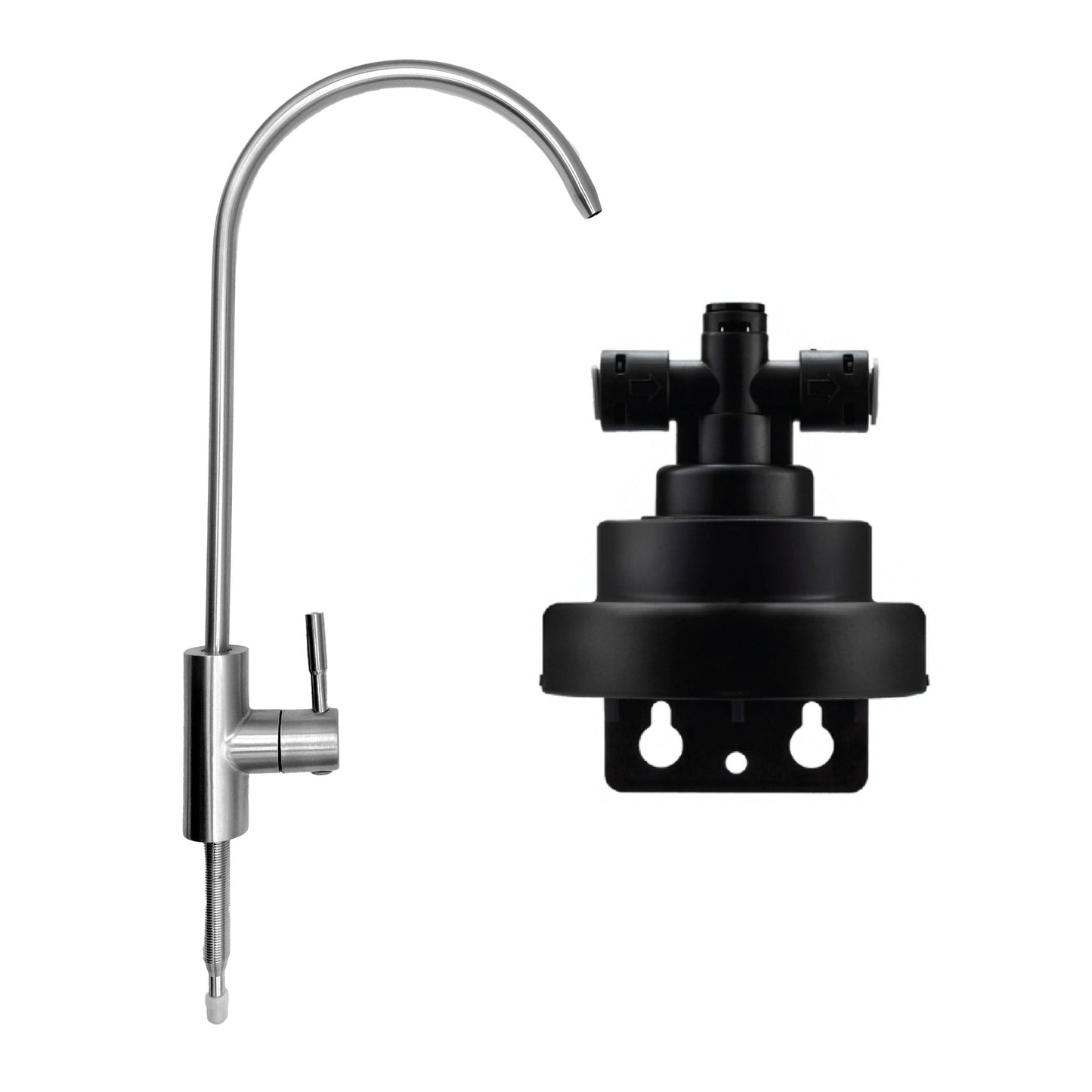 LPA138QC+ Kit Options: With Faucet or High - Flow Add - ons - WATER FILTER DISTRIBUTORS