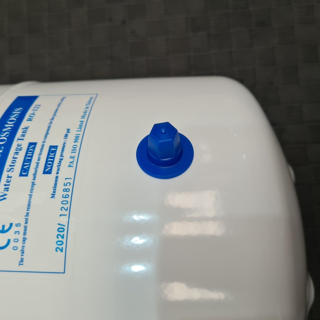 Mini Reverse Osmosis Water Storage Pressure Tank 18 Liters FDA APPROVED MATERIAL NSF58 - WATER FILTER DISTRIBUTORS