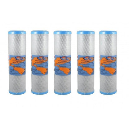 Omnipure 2.5" x 10" 1 Mic Carbon Block Filter OMB934 1 Mic - WATER FILTER DISTRIBUTORS