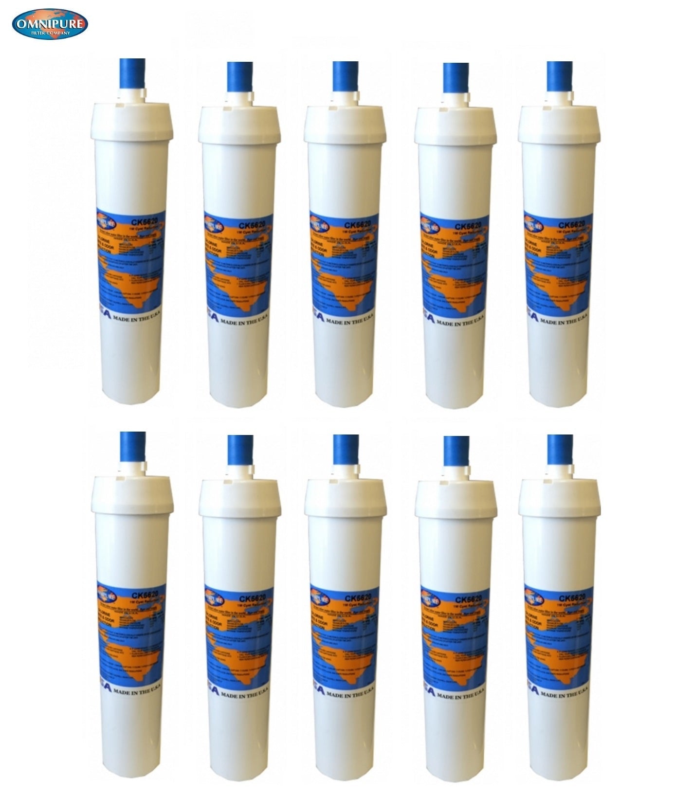 Omnipure CK5615 1 Micron Lead Replaces Aqua - pure AP - 8112 AP8112 - WATER FILTER DISTRIBUTORS