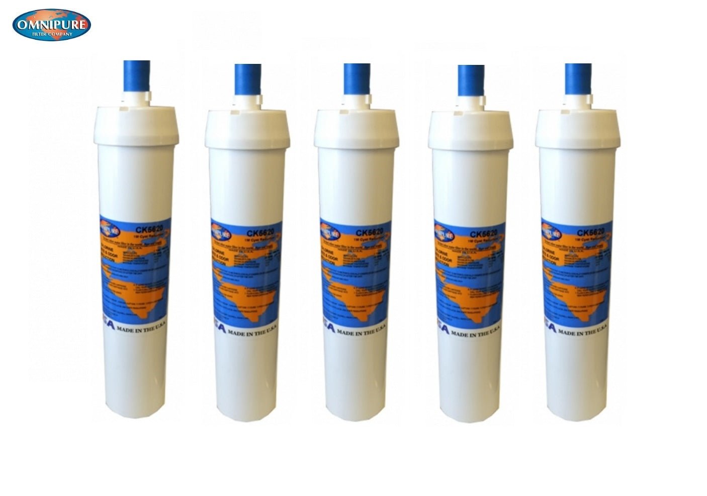 Omnipure CK5615 1 Micron Lead Replaces Aqua - pure AP - 8112 AP8112 - WATER FILTER DISTRIBUTORS