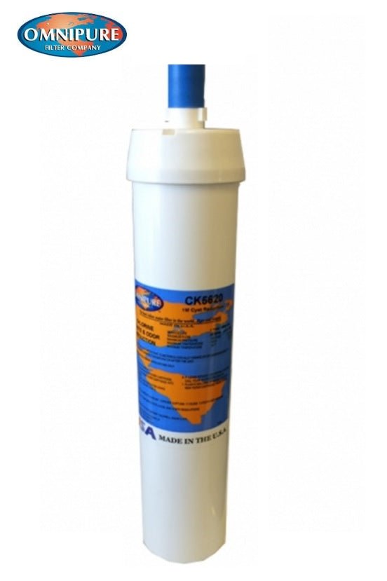 Omnipure CK5615 1 Micron Lead Replaces Aqua - pure AP - 8112 AP8112 - WATER FILTER DISTRIBUTORS