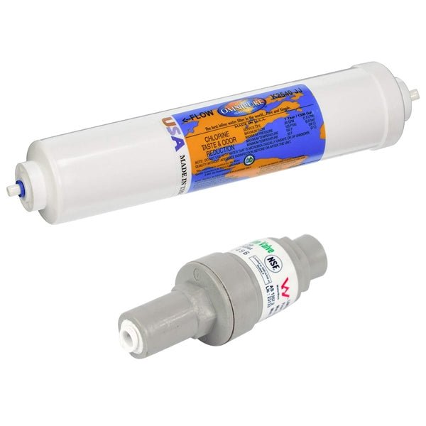 Omnipure Genuine K2540 Inline Carbon Water Filter PLV FMP 350 - WATER FILTER DISTRIBUTORS