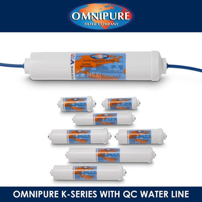 Omnipure K - Series K5550 JJ Inline Water Filters GAC 10″ x 2.5" - WATER FILTER DISTRIBUTORS