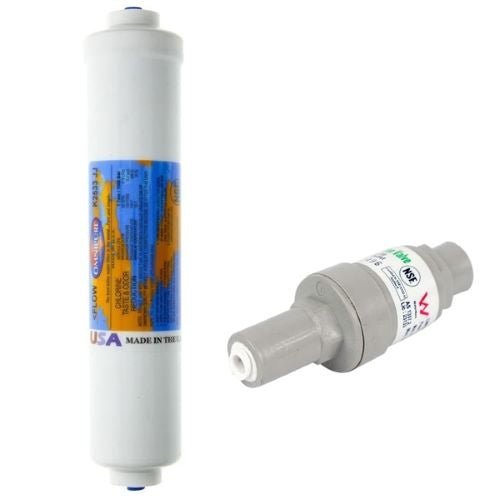 Omnipure K2533JJ Inline Water Filter with PLV 350KPA - WATER FILTER DISTRIBUTORS