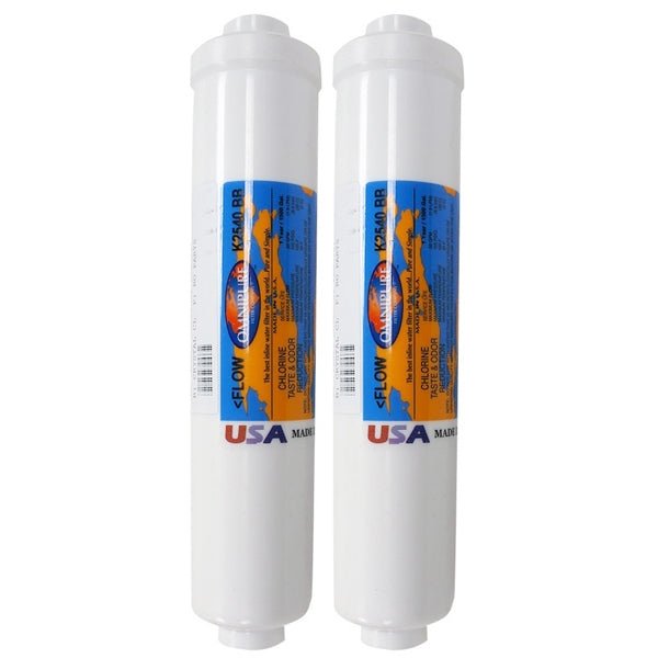 Omnipure K2540 BB replace IL143Q GAC Carbon Water Filter 1/4" NPTF Female - WATER FILTER DISTRIBUTORS