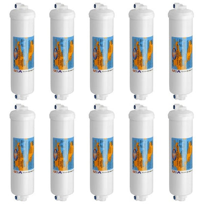 Omnipure K2540 SS GAC carbon filter push in connection RF - M6 - WATER FILTER DISTRIBUTORS