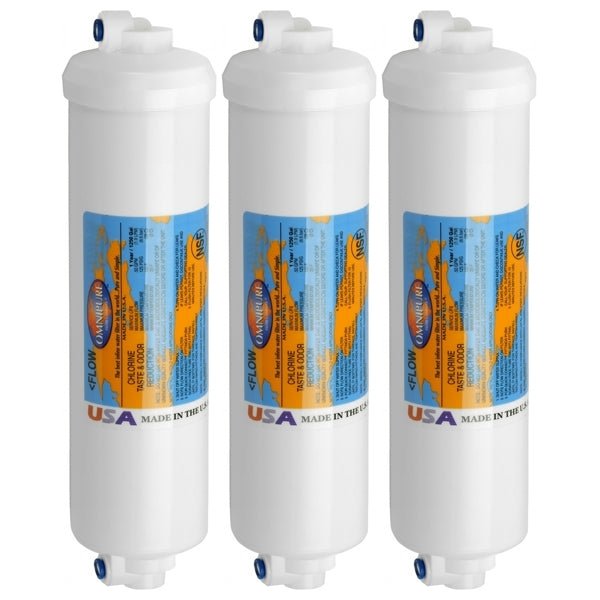 Omnipure K2540 SS GAC carbon filter push in connection RF - M6 - WATER FILTER DISTRIBUTORS