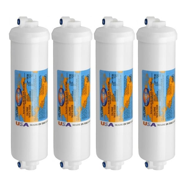 Omnipure K2540 SS GAC carbon filter push in connection RF - M6 - WATER FILTER DISTRIBUTORS