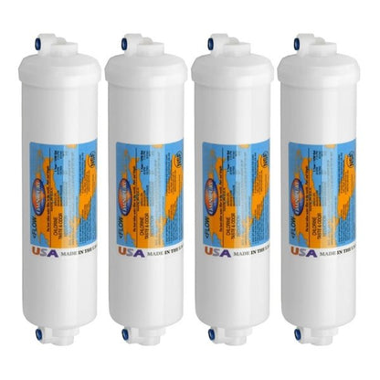 Omnipure K2540 SS GAC carbon filter push in connection RF - M6 - WATER FILTER DISTRIBUTORS