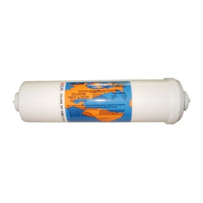 Omnipure K5520 JJ 1/4" QC Straight Carbon Block Inline Filter - WATER FILTER DISTRIBUTORS