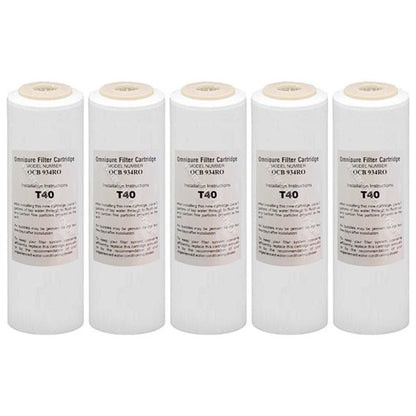 Omnipure OCB934 RO T40 5 Mic Water Filter Replacement Cartridge 10" - WATER FILTER DISTRIBUTORS