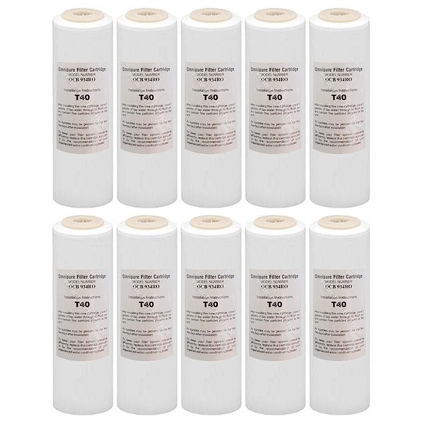 Omnipure OCB934 RO T40 5 Mic Water Filter Replacement Cartridge 10" - WATER FILTER DISTRIBUTORS