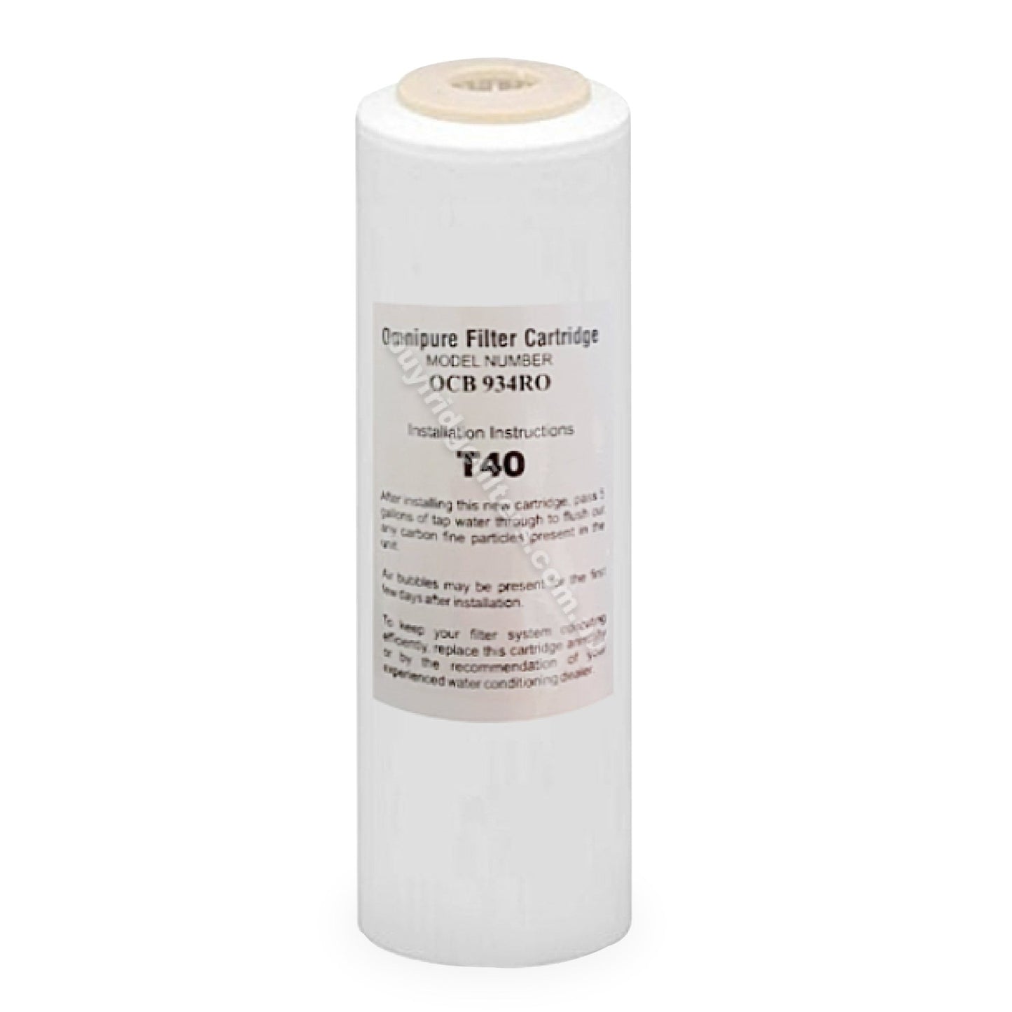 Omnipure OCB934 RO T40 5 Mic Water Filter Replacement Cartridge 10" - WATER FILTER DISTRIBUTORS