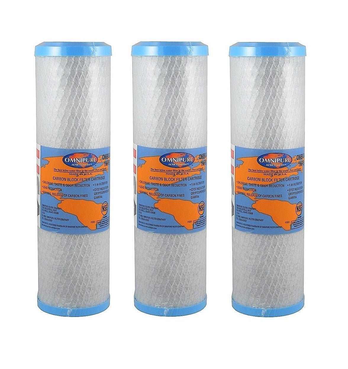 Omnipure OMB934 1MPB 1um Lead Reduction Water Filter 10" - WATER FILTER DISTRIBUTORS