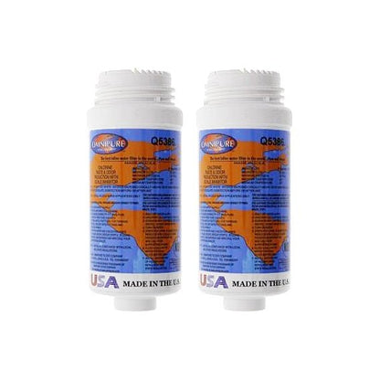Omnipure Q Series filter 2.5 X 6" granular activated carbon with polyphosphate - WATER FILTER DISTRIBUTORS