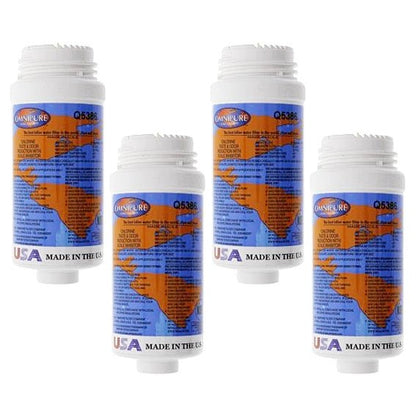 Omnipure Q Series filter 2.5 X 6" granular activated carbon with polyphosphate - WATER FILTER DISTRIBUTORS
