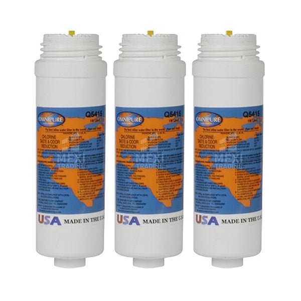 Omnipure Q - Series Q5415 1 Micron Carbon Block Quick Change 8" - WATER FILTER DISTRIBUTORS