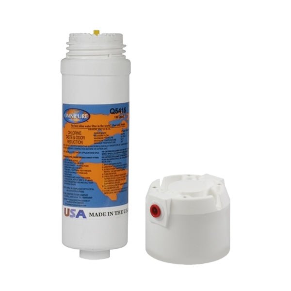 Omnipure Q - Series Q5415 1 Micron Carbon Block Quick Change 8" - WATER FILTER DISTRIBUTORS