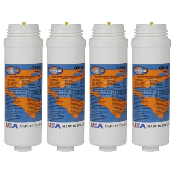 Omnipure Q - Series Q5415 1 Micron Carbon Block Quick Change 8" - WATER FILTER DISTRIBUTORS