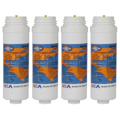 Omnipure Q - Series Q5415 1 Micron Carbon Block Quick Change 8" - WATER FILTER DISTRIBUTORS