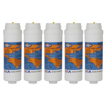 Omnipure Q - Series Q5415 1 Micron Carbon Block Quick Change 8" - WATER FILTER DISTRIBUTORS