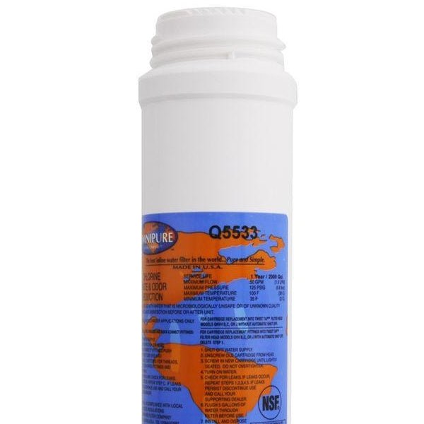 Omnipure Q - Series Q5533/Q5540 Coconut GAC Quick Change Water Filter - WATER FILTER DISTRIBUTORS