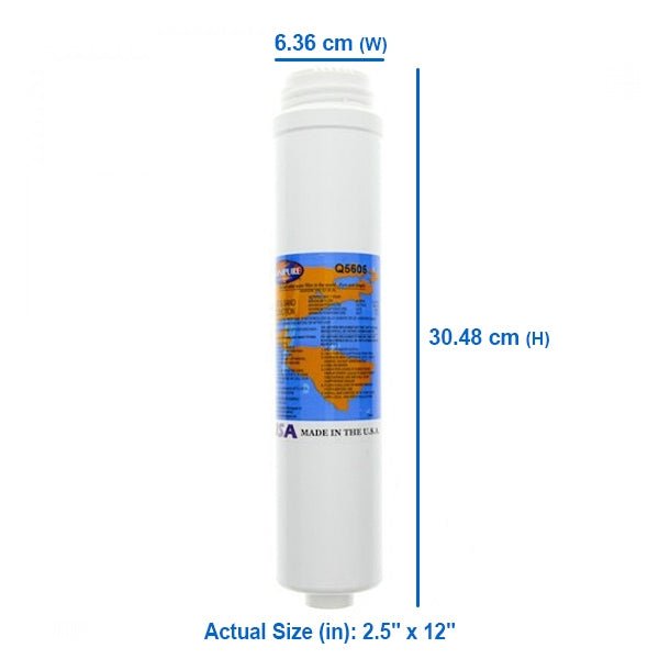 Omnipure Q5605 Whole House Sediment Filter Cartridge + Q - Series Head - WATER FILTER DISTRIBUTORS