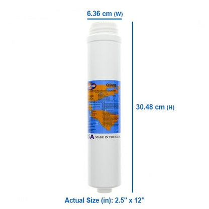 Omnipure Q5605 Whole House Sediment Filter Cartridge + Q - Series Head - WATER FILTER DISTRIBUTORS