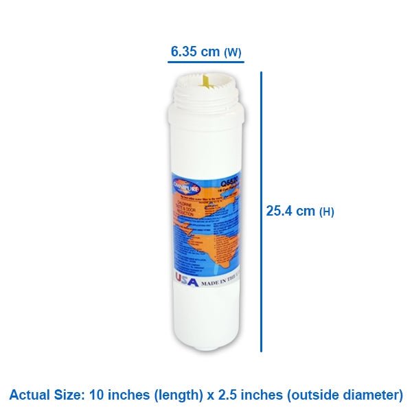 Omnipure Quick Change Twin Under Sink Filter Set Q5540 & Q5520 - WATER FILTER DISTRIBUTORS