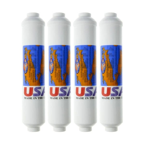 Omnipure SCL10 GAC Phosphate Scale Inhibitor Female 1/4" female - WATER FILTER DISTRIBUTORS