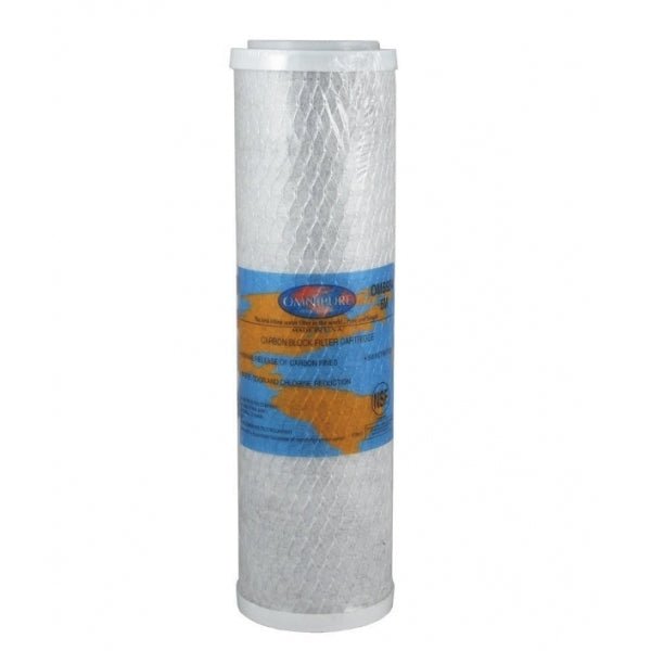 Omnipure Silver Impregnated Carbon Block OMB934 Filter Cartridge | 5 Micron - WATER FILTER DISTRIBUTORS