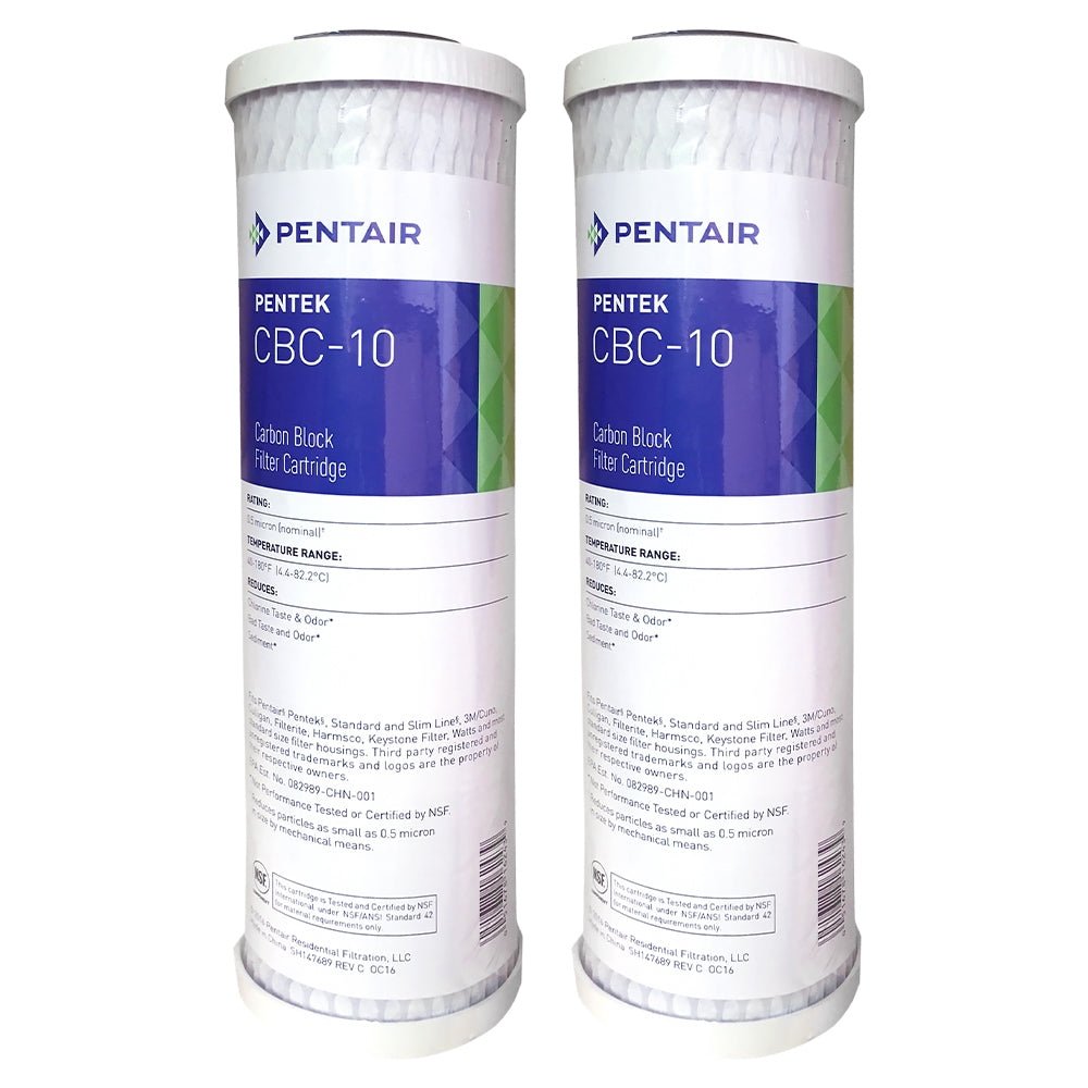Pentek CBC - 10 Giardia Cyst Reduction Water Filter 0.5 Micron - WATER FILTER DISTRIBUTORS