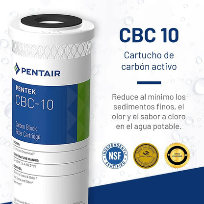 Pentek CBC - 10 Giardia Cyst Reduction Water Filter 0.5 Micron - WATER FILTER DISTRIBUTORS