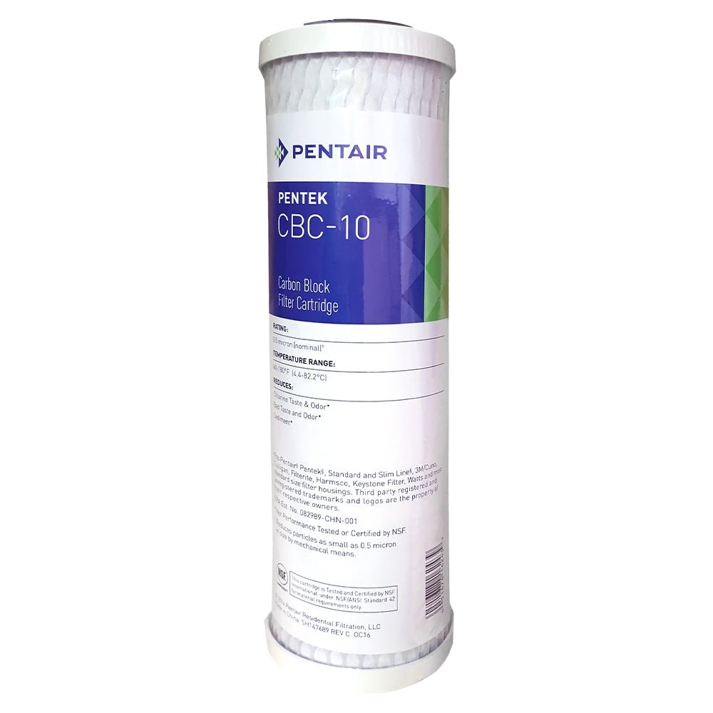 Pentek CBC - 10 Giardia Cyst Reduction Water Filter 0.5 Micron - WATER FILTER DISTRIBUTORS