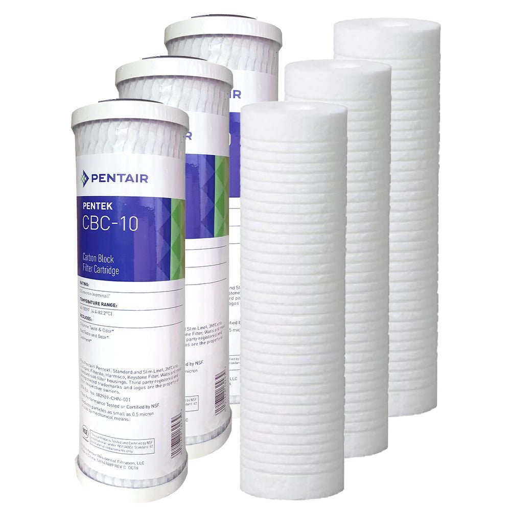 Pentek CBC - 10 Giardia Cyst Reduction Water Filter 0.5 Micron with AP110 replacement - WATER FILTER DISTRIBUTORS