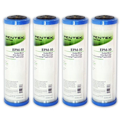 Pentek EPM - 10 Carbon Block Filter Cartridge 9 - 3/4" x 2 - 7/8" 10 Mic - WATER FILTER DISTRIBUTORS