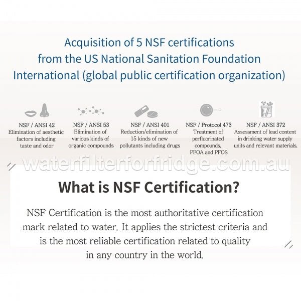 PFOS and PFOA remove filter system Water marked Australia Stock 5 NSF approved - WATER FILTER DISTRIBUTORS