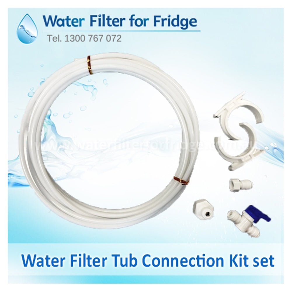 PLV350 Pressure Limiting Valve with Water Line Hose Kit 1/4 inch + Compatible Water Filter Set - WATER FILTER DISTRIBUTORS