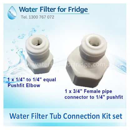 PLV350 Pressure Limiting Valve with Water Line Hose Kit 1/4 inch + Compatible Water Filter Set - WATER FILTER DISTRIBUTORS